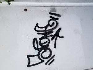 McDuff Center Graffiti 1