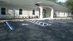 Human Resource Center Tampa Sealcoat Pressure Washing Project 3
