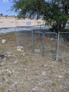 Royal Oaks Plaza Fence Repair 3 1