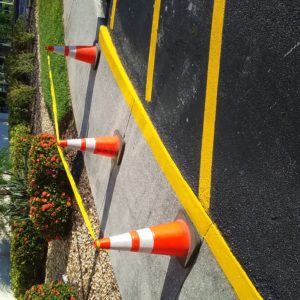 South Seminole Hospital Medical Office Line Striping Project 3