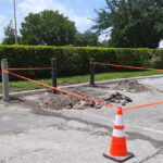 Center of Commerce Orlando Asphalt Repairs Bollards preview