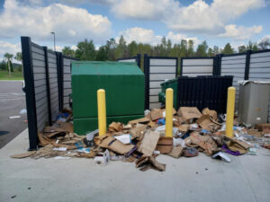 Pasco Power Center Tampa Dumpster Clean Out project 2 1