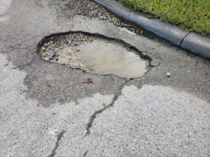 Westchase Town Center Tampa Pothole Repair Project 1