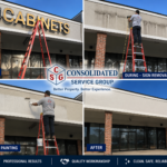 Storefront Sign Removal Clean Finish